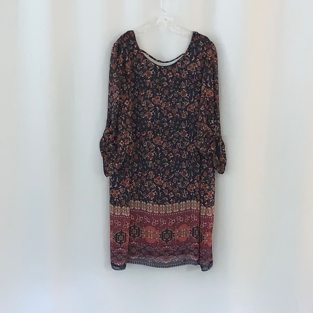 Speechless Floral A Line Dress